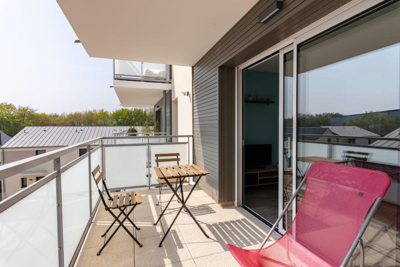 L'Ecume - Studio Moderne Avec Grand Balcon Et Place De Parking Appartement Dinard Buitenkant foto