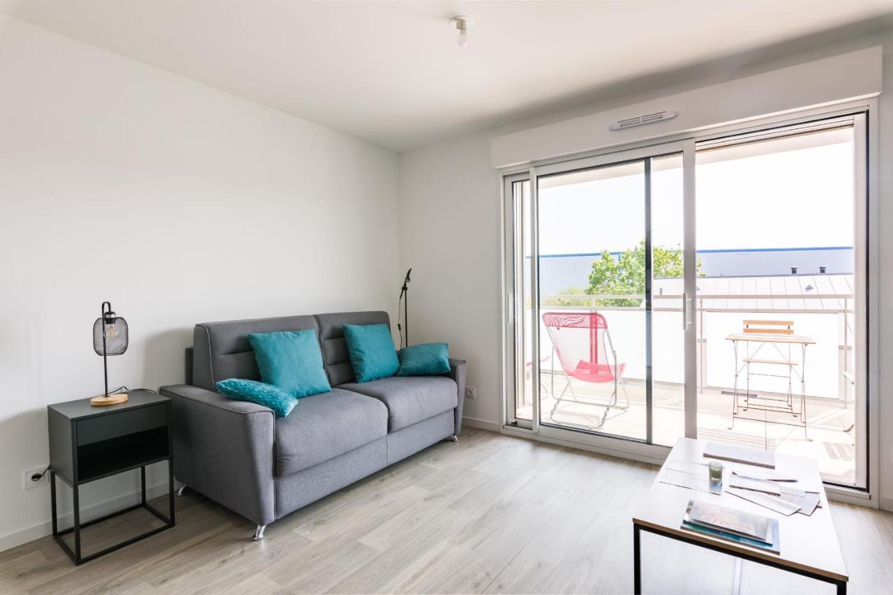L'Ecume - Studio Moderne Avec Grand Balcon Et Place De Parking Appartement Dinard Buitenkant foto