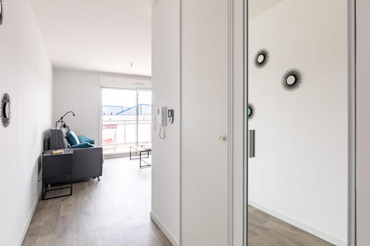 L'Ecume - Studio Moderne Avec Grand Balcon Et Place De Parking Appartement Dinard Buitenkant foto